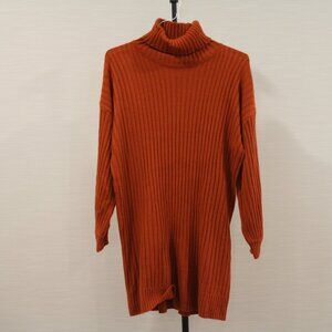 Rust Sweater Dress
